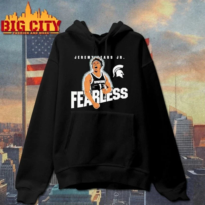 Michigan State Basketball Jeremy Fears Jr. Fearless t-shirt