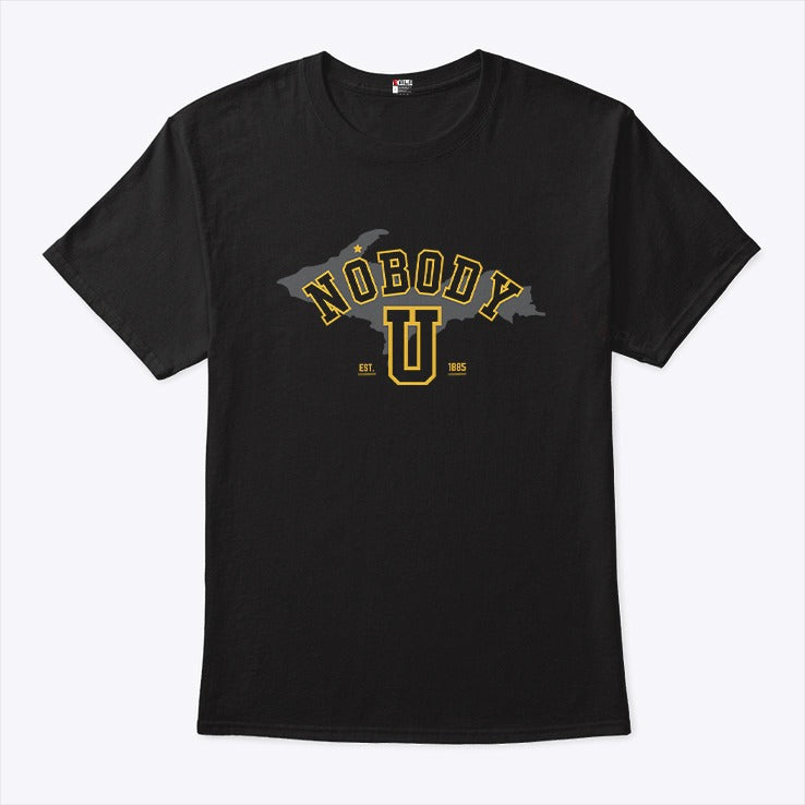 Michigan Tech Basketball Nobody U T Shirt