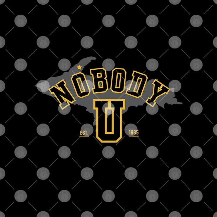 Michigan Tech Basketball Nobody U T Shirt