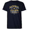 Michigan Wolverines #1 Men’s Basketball National Champs 2026 Shirt
