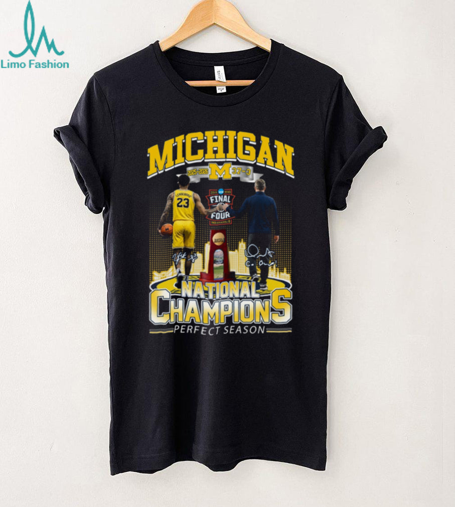 Michigan Wolverines 2025 2026 National Champions Perfect Season Coffee T Shirt
