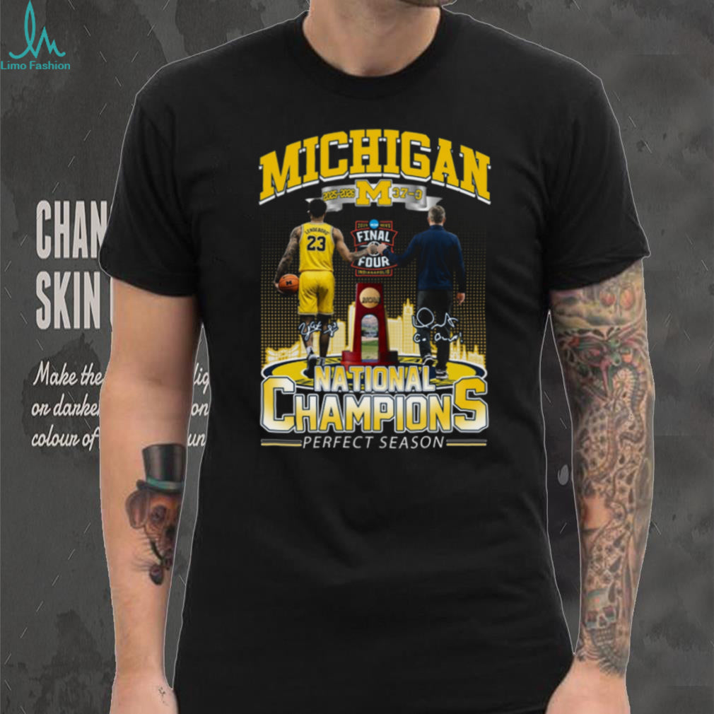 Michigan Wolverines 2025 2026 National Champions Perfect Season Coffee T Shirt