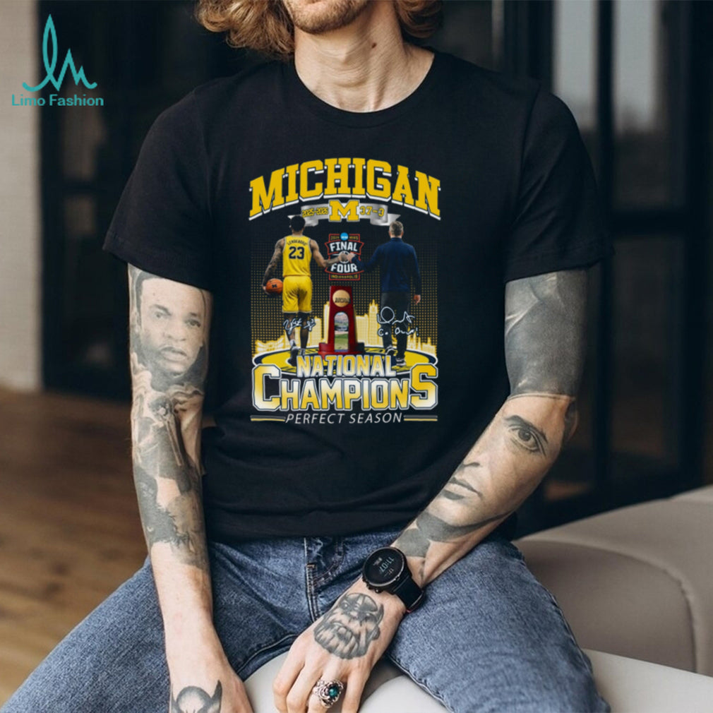 Michigan Wolverines 2025 2026 National Champions Perfect Season Coffee T Shirt