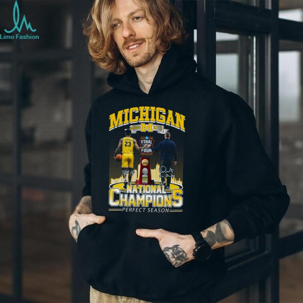 Michigan Wolverines 2025 2026 National Champions Perfect Season Coffee T Shirt