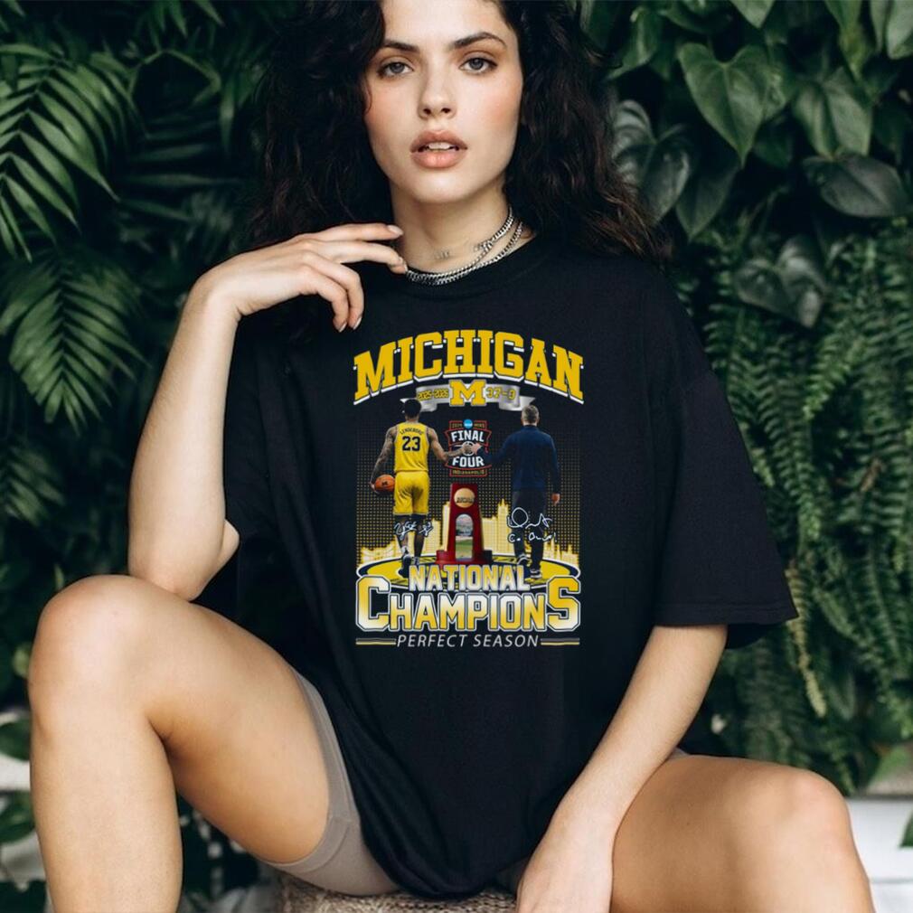 Michigan Wolverines 2025 2026 National Champions Perfect Season Coffee T Shirt