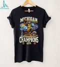 Michigan Wolverines 2025 26 Outright Big Ten Champions Basketball T Shirt
