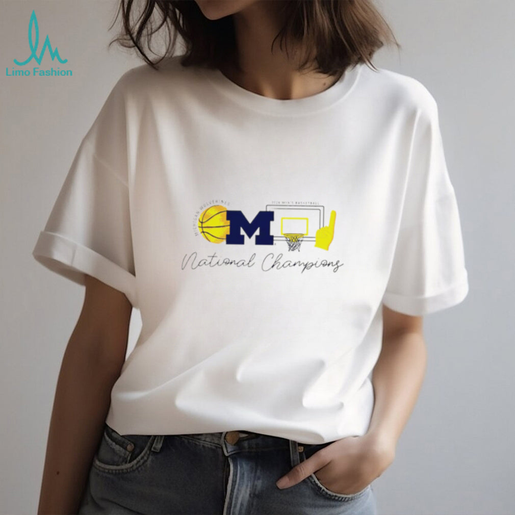 Michigan Wolverines 2026 Men’s Basketball National Champions Minimalist T Shirt