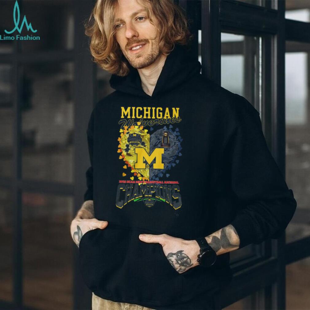 Michigan Wolverines 2026 NCAA Men’s Basketball National Champions Heart Diamond T Shirt