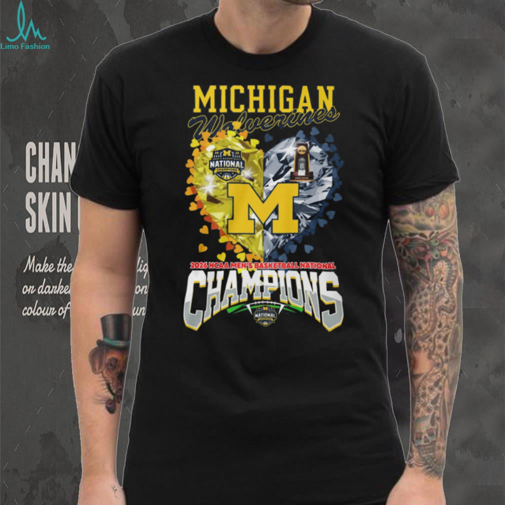 Michigan Wolverines 2026 NCAA Men’s Basketball National Champions T Shirt