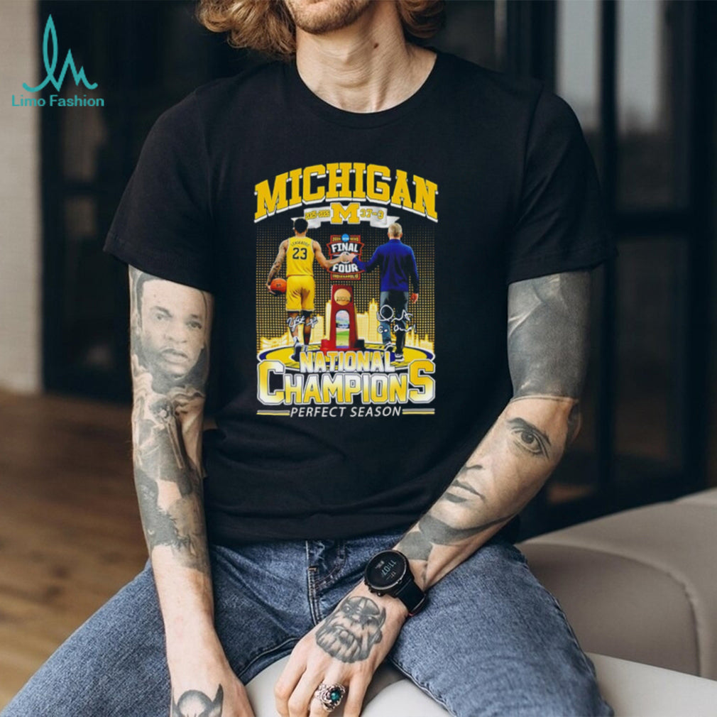 Michigan Wolverines 2026 National Champions Perfect Season T Shirt