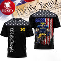 Michigan Wolverines NCAA We The People Two Sided Shirt