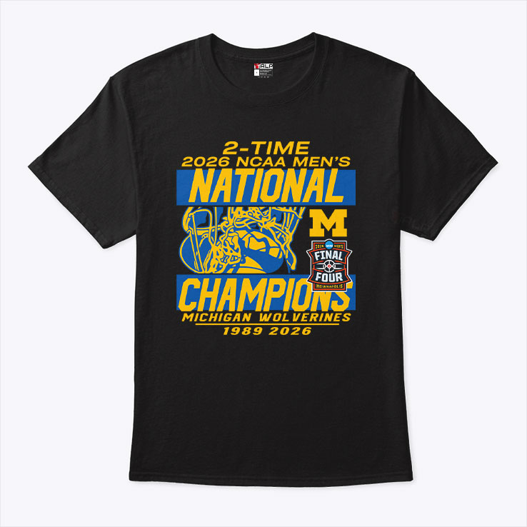 Michigan Wolverines National Champions 1989 2026 T Shirt