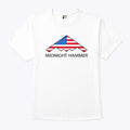 Midnight Hammer B-2 Stealth Jet American Flag T Shirt