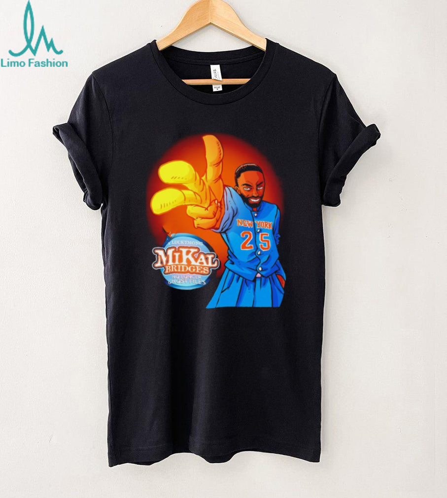 Mikal Bridges New York 25 No Longer Ghost Files Fan T Shirt