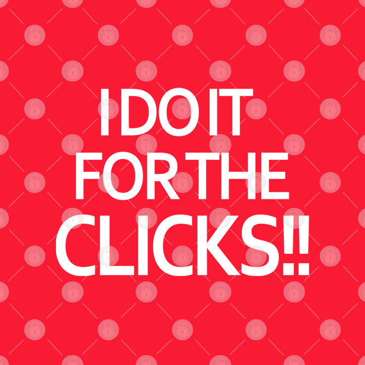Mike Boylan I Do It For The Clicks Shirt