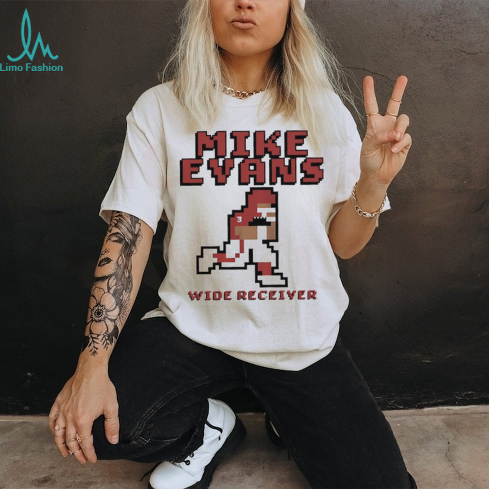 Mike Evans Wide Receiver 8 Bit Pixel Retro Football T Shirt