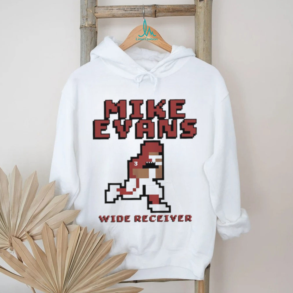 Mike Evans Wide Receiver 8 Bit Pixel Retro Football T Shirt