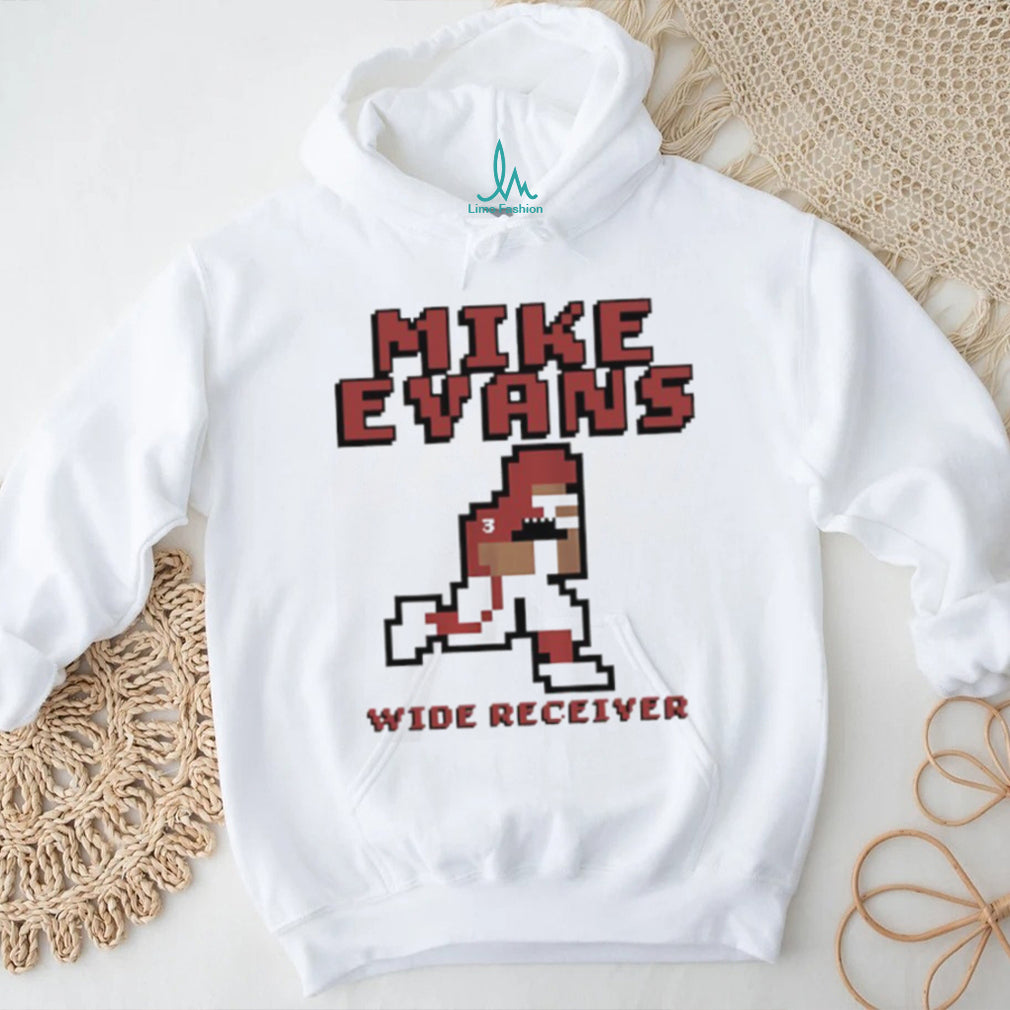 Mike Evans Wide Receiver 8 Bit Pixel Retro Football T Shirt