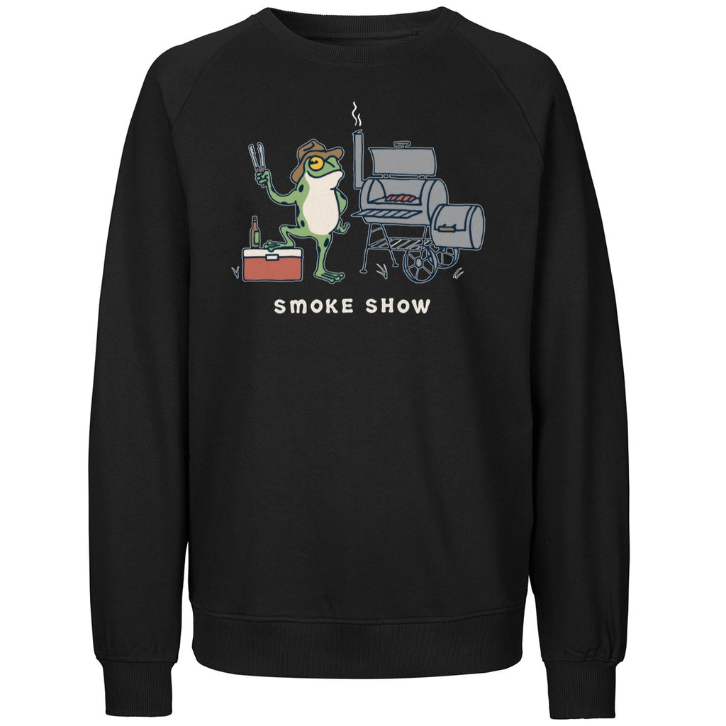 Mike Katic Wearing Smoke Show Frog Shirt