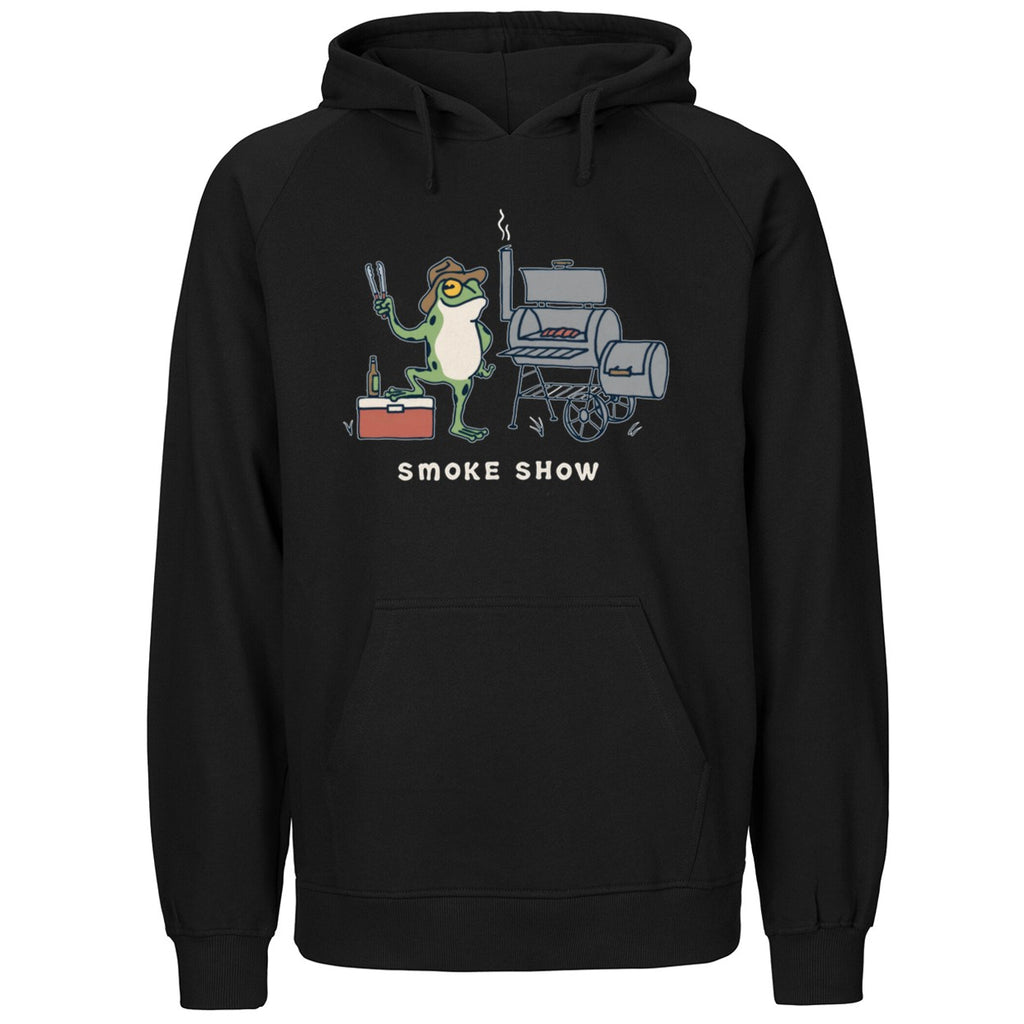 Mike Katic Wearing Smoke Show Frog Shirt