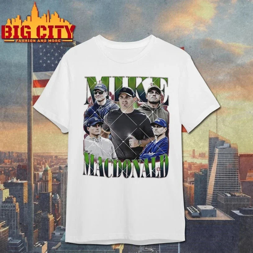 Mike Macdonald Coach Football Bootleg t-shirt