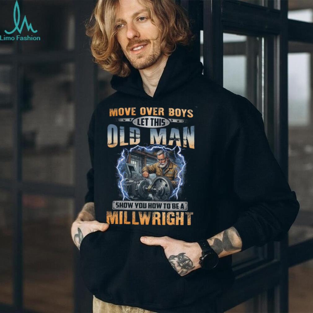 Millwright Old Man Vintage Career Profession Shirt