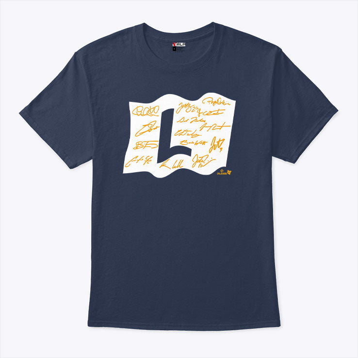 Milwaukee Baseball Fly The L Flag T Shirt