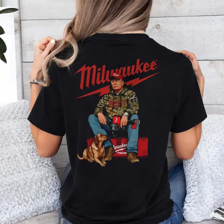 Milwaukee Beer Trump President 47 T Shirt
