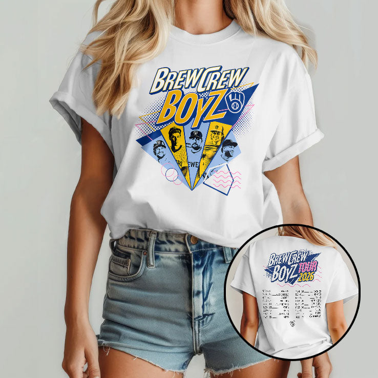 Milwaukee Brewers Brew Crew Boyz Tour 2026 Shirt