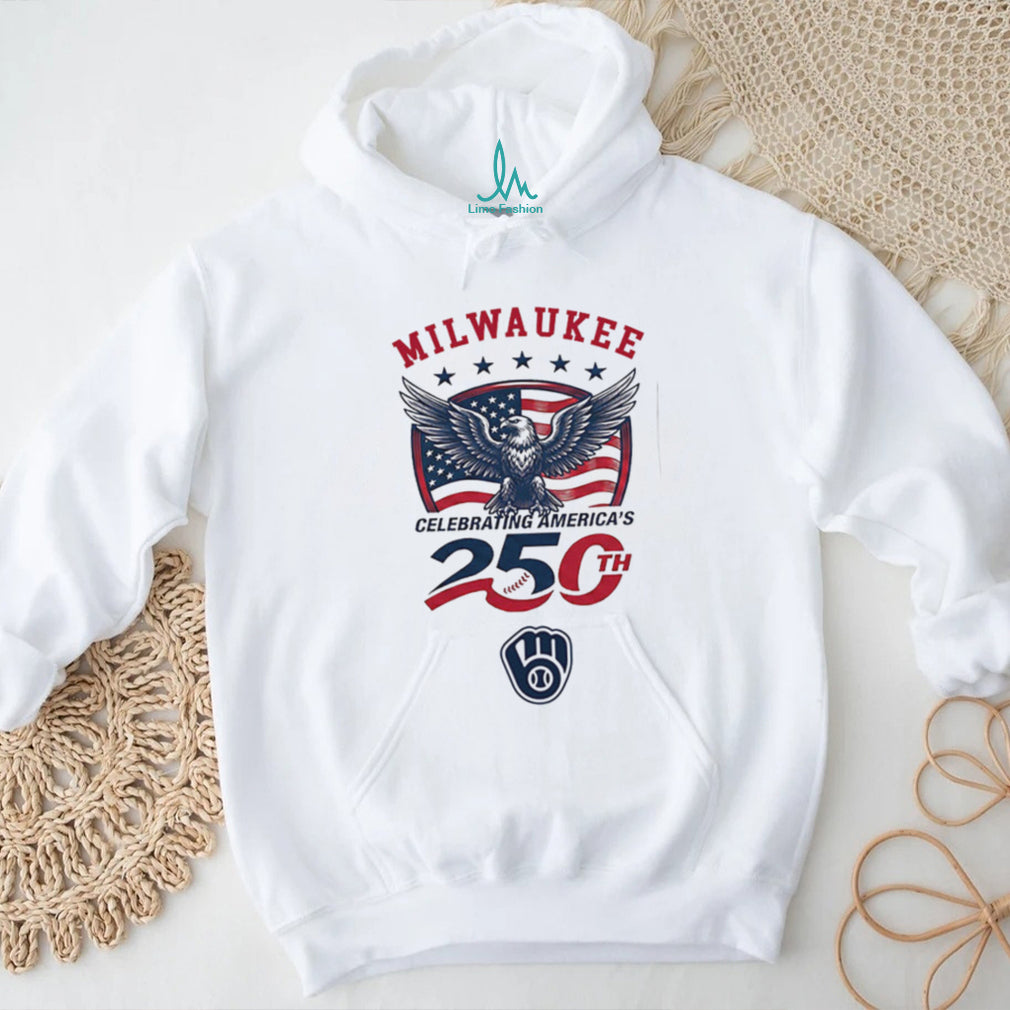 Milwaukee Brewers Celebrating America’s 250th Anniversary Custom Baseball Jersey T Shirt