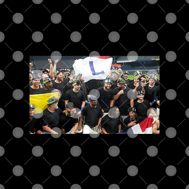 Milwaukee Brewers Flying The L Flag T Shirt