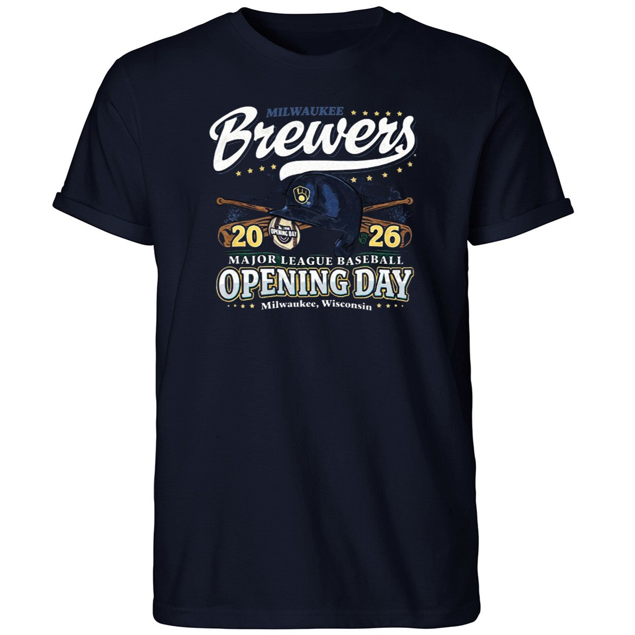 Milwaukee Brewers Major League Baseball Opening Day 2026 Shirt