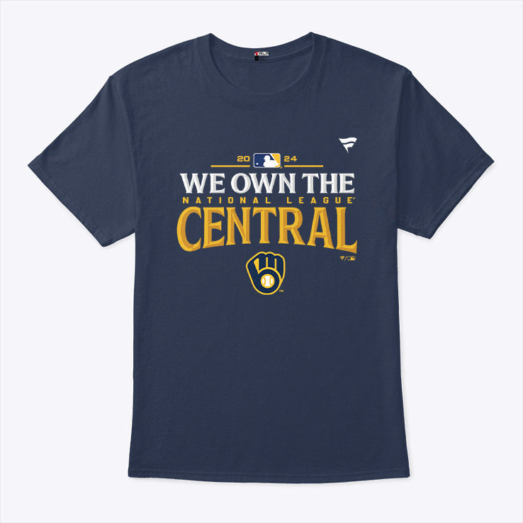 Milwaukee Brewers We Own The National League Central 2024 T Shirt