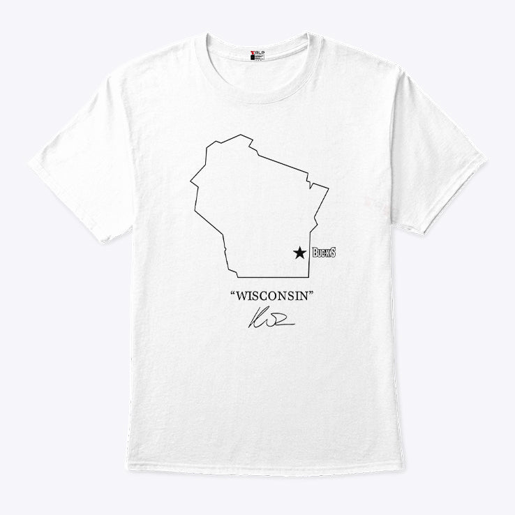 Milwaukee Bucks Bucks Wisconsin T Shirt