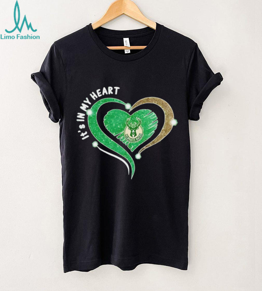 Milwaukee Bucks it’s in my Heart Basketball NBA 2026 shirt