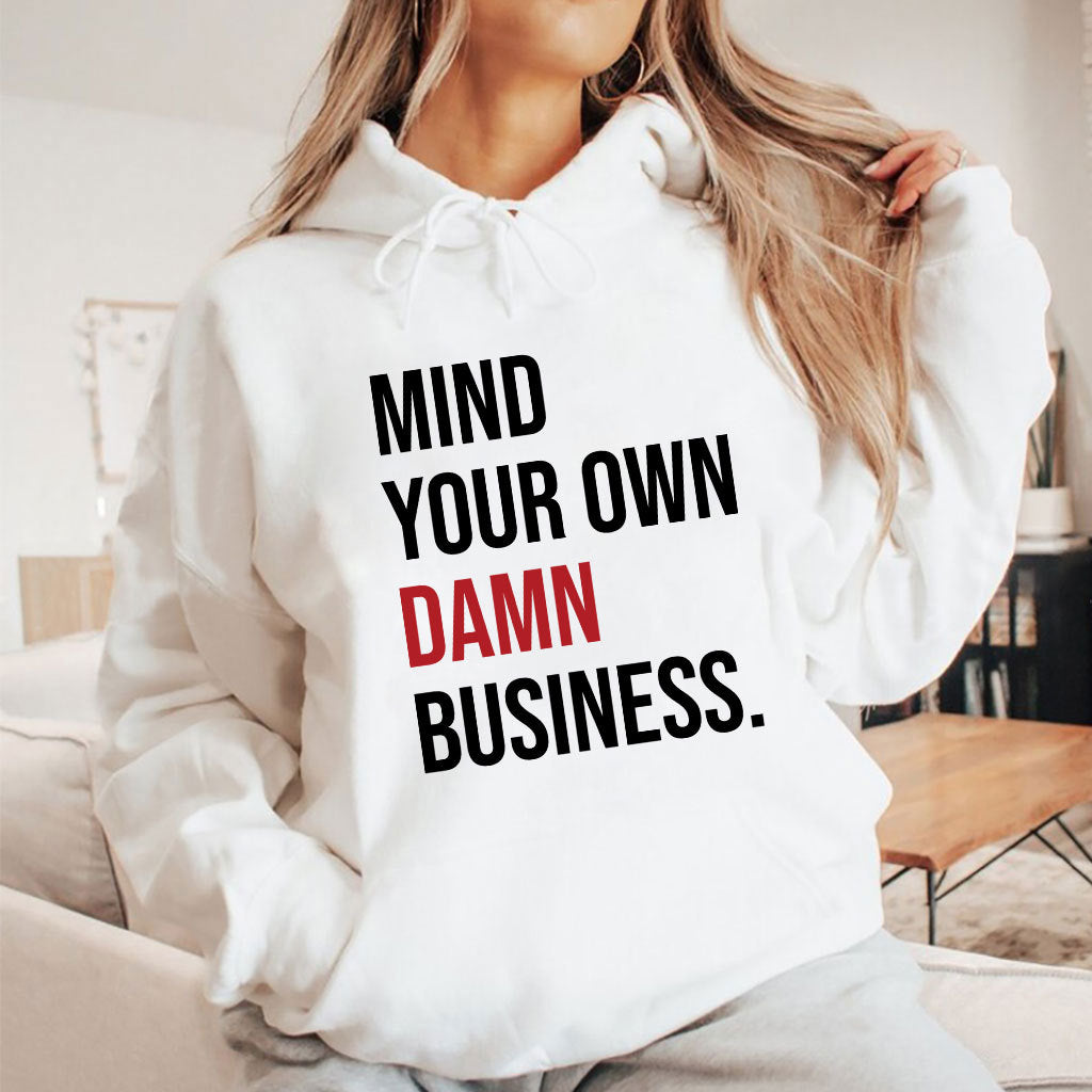 Mind Your Damn Business Tim Walz Shirt