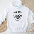 Minimalist Resting Serial Killer Face Creepy Smile Graphic Tee