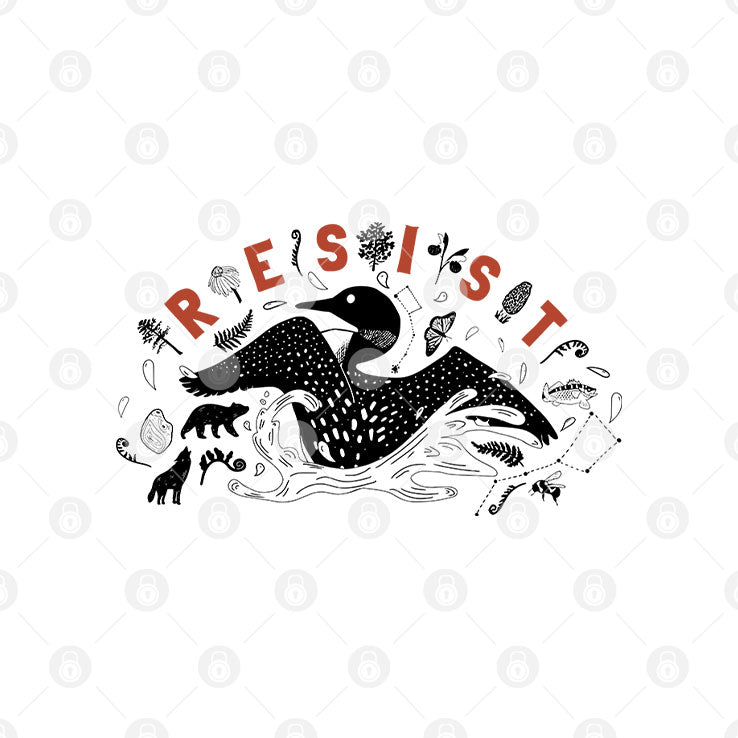Minnesota Loon Resist T Shirt