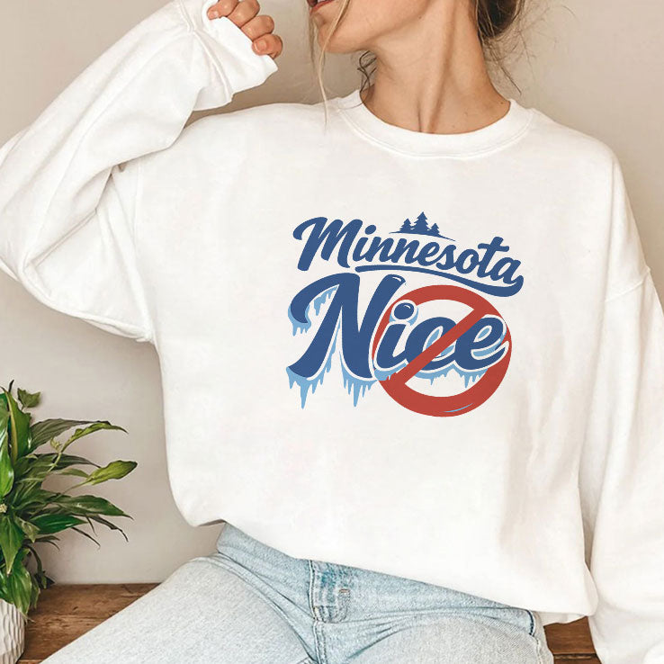 Minnesota Nice Anti ICE T Shirt