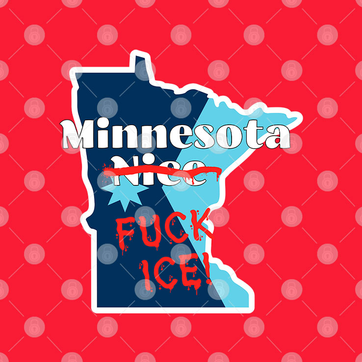 Minnesota Nice Fuck Ice Anti Trump Fuck Ice Sweatshirt