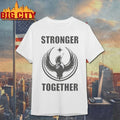 Minnesota Rebel Alliance Strong Together North Star Pride Meets Galactic Rebellion t-shirt