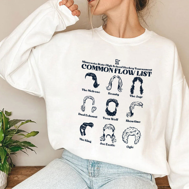 Minnesota State High School Hockey Tournament Common Flow List Hair Shirt
