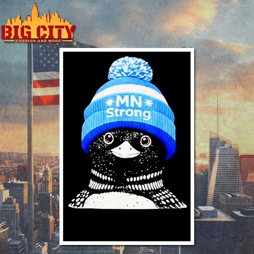 Minnesota Strong Liam Conejo Ramos Blue Bunny Hat T-Shirt