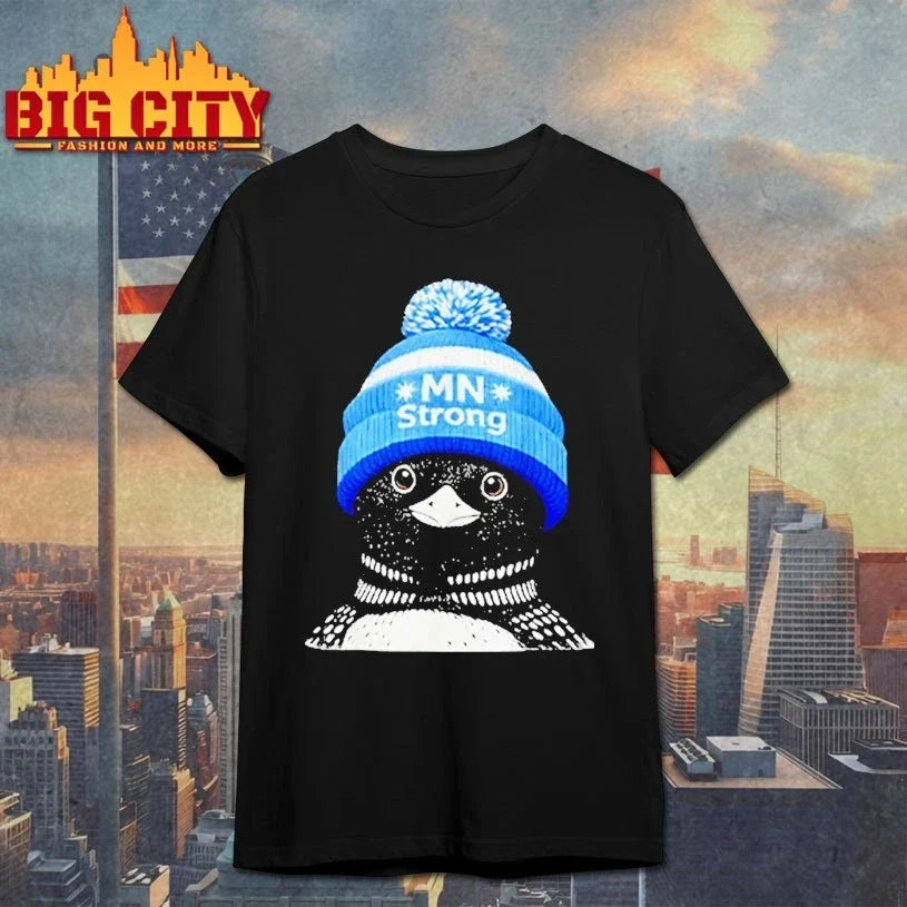 Minnesota Strong Liam Conejo Ramos Blue Bunny Hat T-Shirt