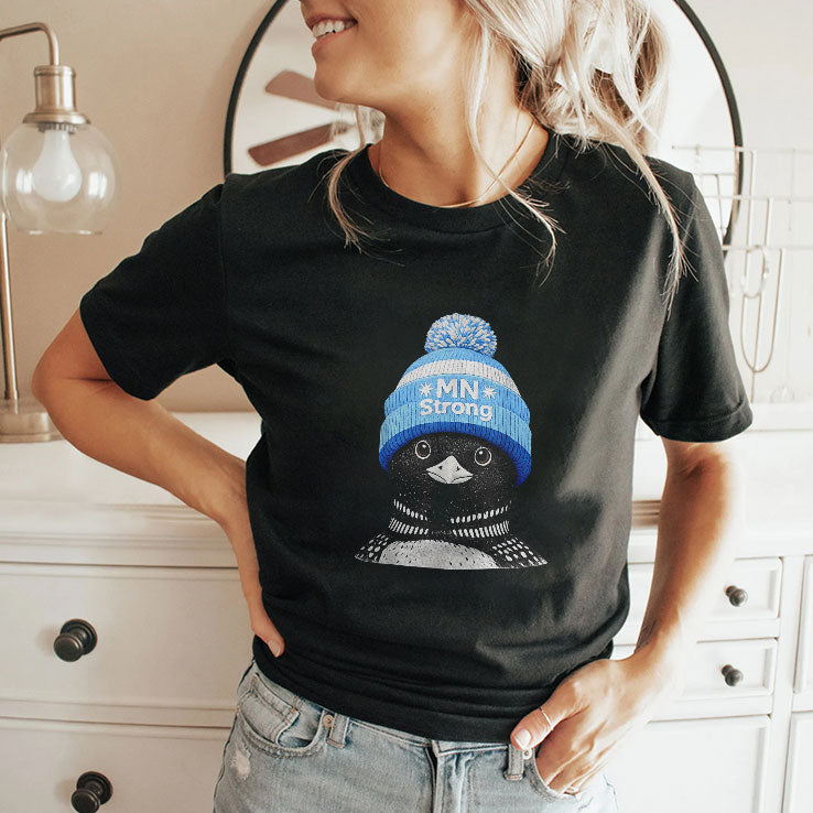 Minnesota Strong Liam Conejo Ramos Blue Bunny Hat Shirt