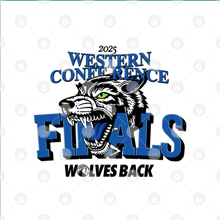 Minnesota Timberwolves 2025 Western Conference Finals Wolves T Shirt