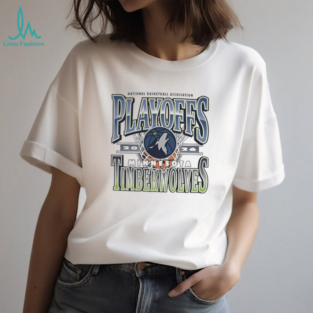 Minnesota Timberwolves 2026 NBA Playoffs Official Logo T Shirt