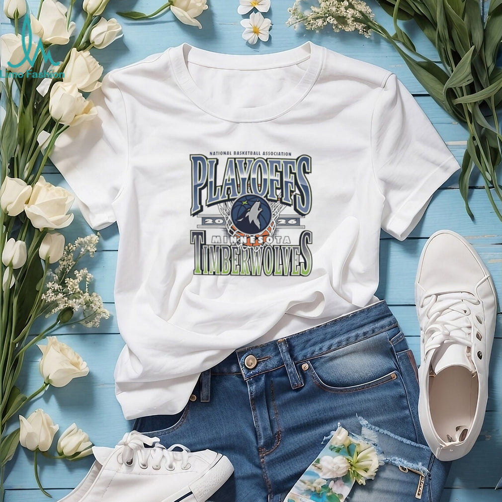 Minnesota Timberwolves 2026 NBA Playoffs Official Logo T Shirt