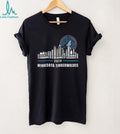 Minnesota Timberwolves City Skyline 2026 Season Roster Player Names Fans Vintage Black T Shirt