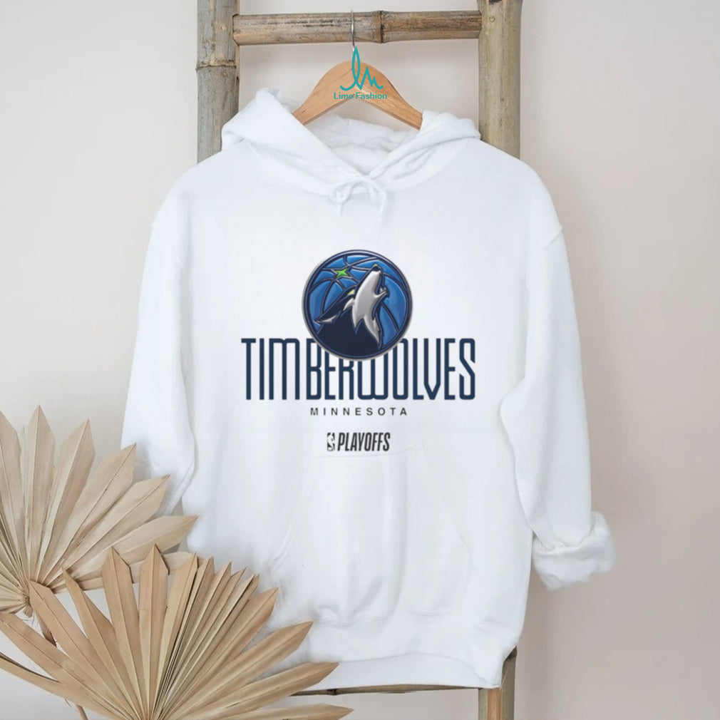Minnesota Timberwolves NBA Playoffs 2024 White Graphic T Shirt